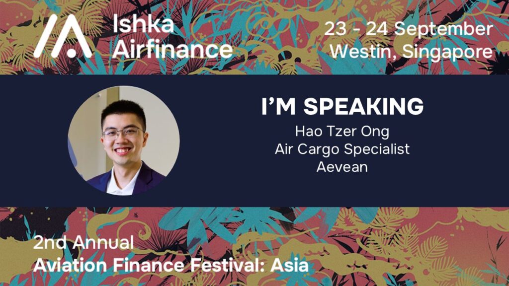 We’re proud to share that Hao Tzer Ong, Manager and Air Cargo Specialist at Aevean